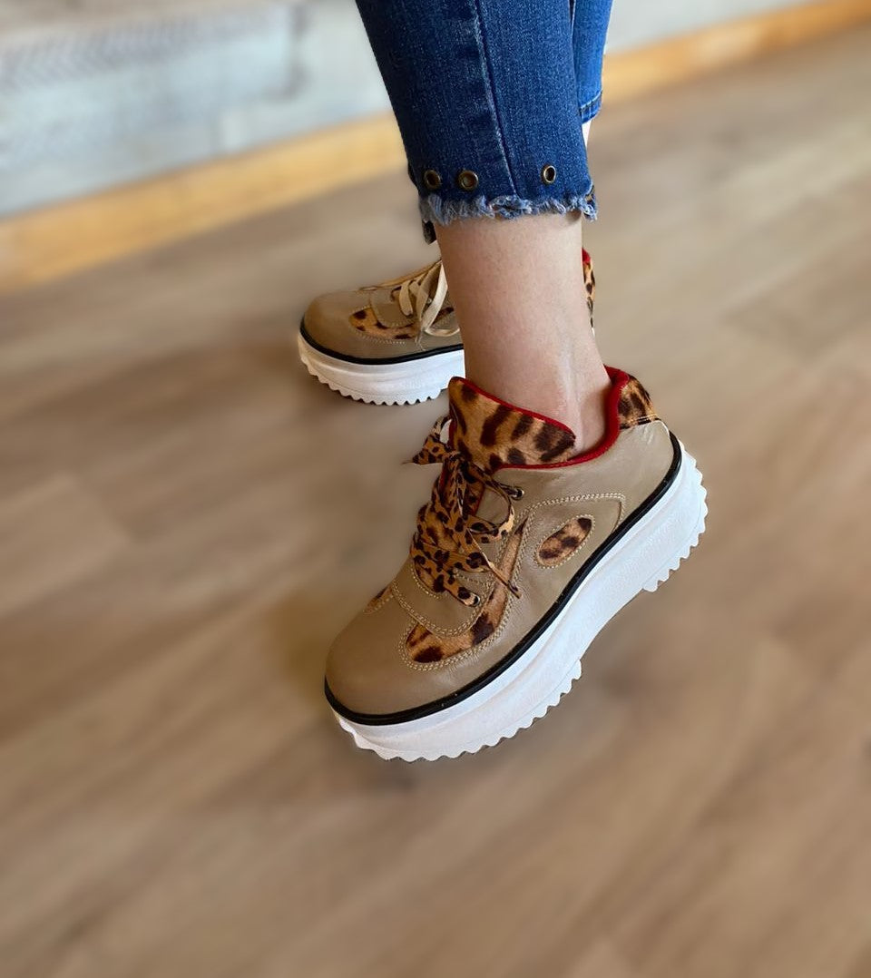 Zapatilla CALBEIGE Mujer Cuero