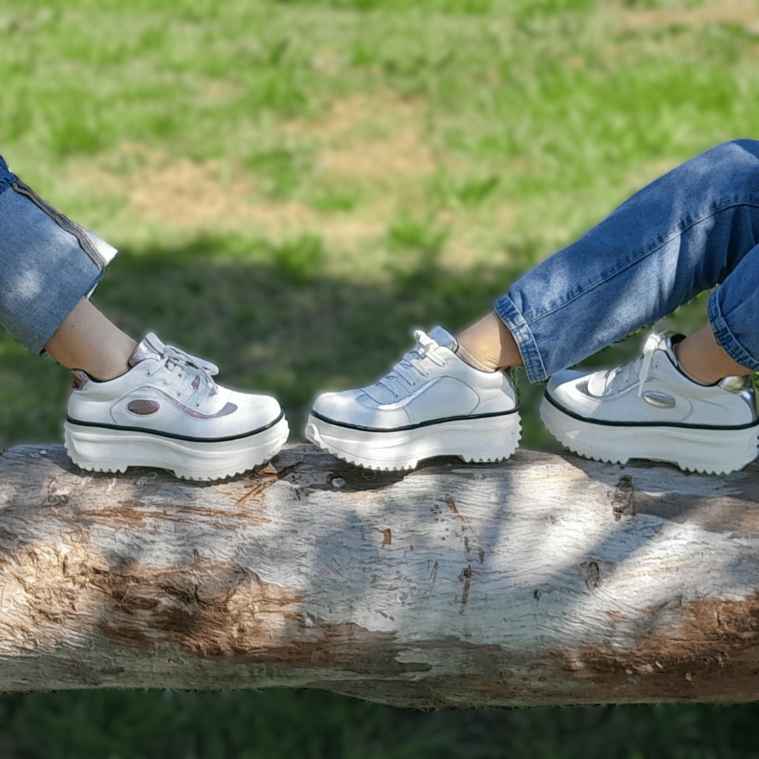 Zapatilla CALWHITE Mujer Cuero