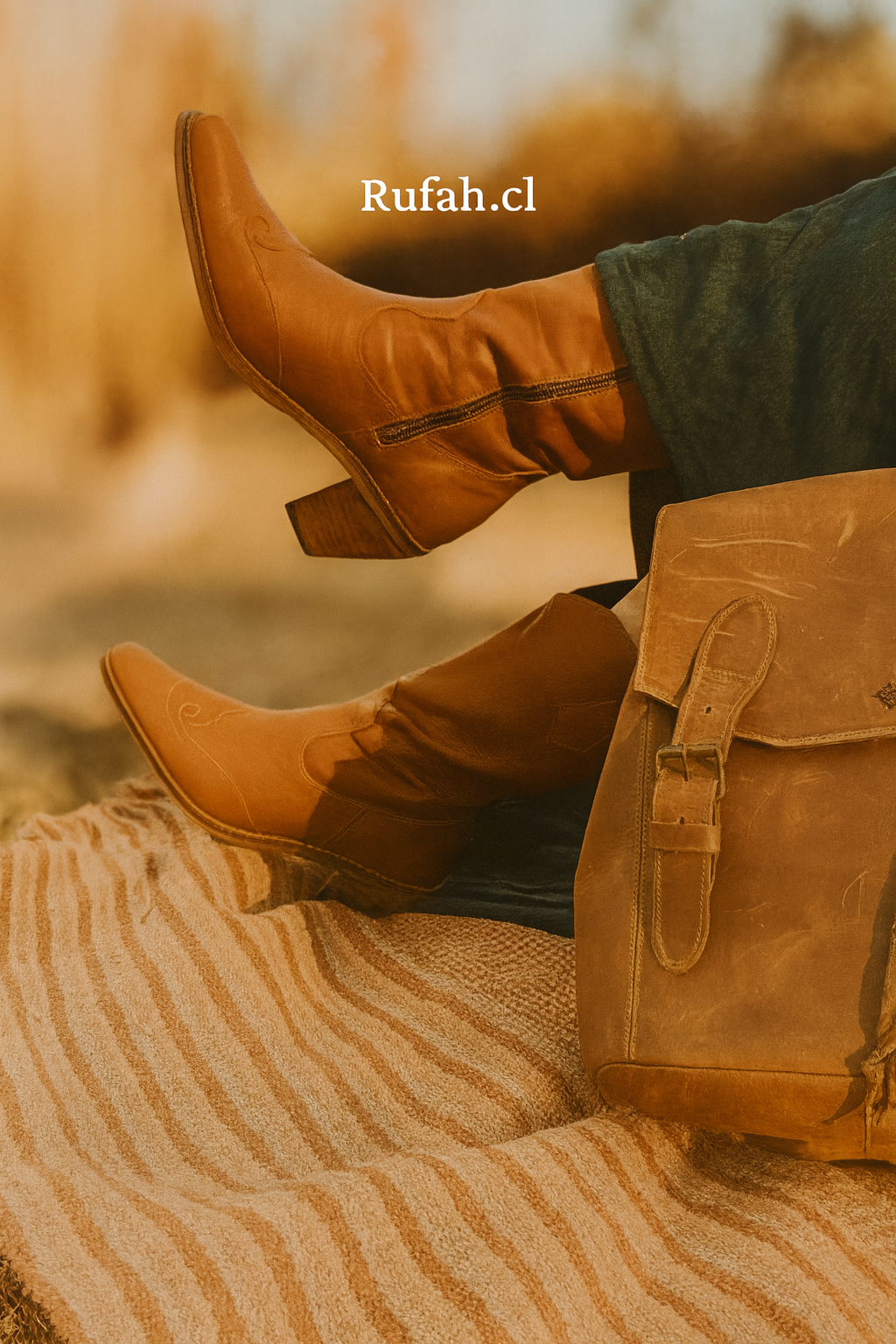 Bota VAQUERA Cuero OESTE