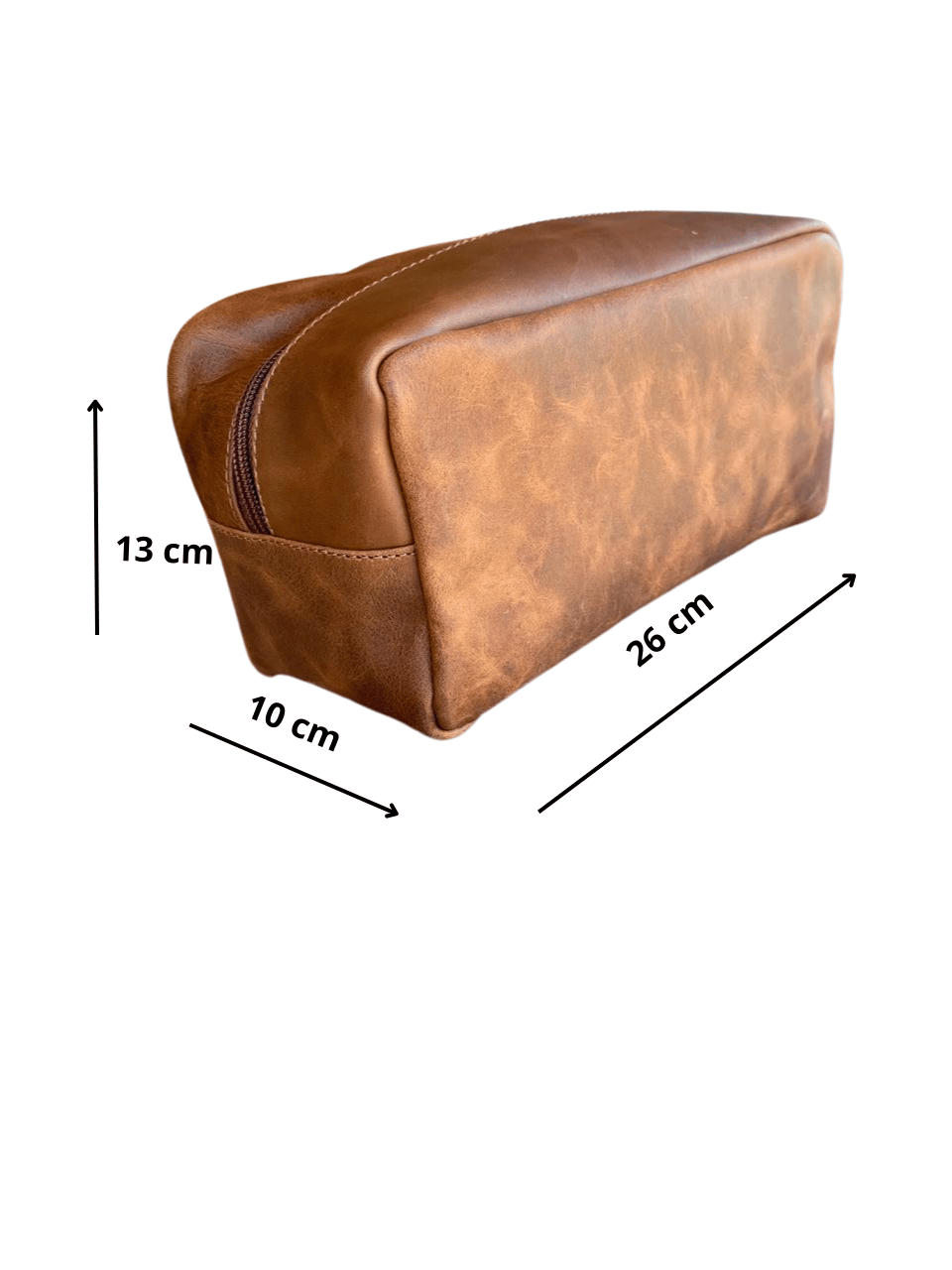 Neceser cuero Natural PREMIUN