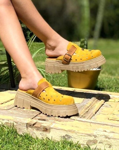 Zueco de Cuero Solara