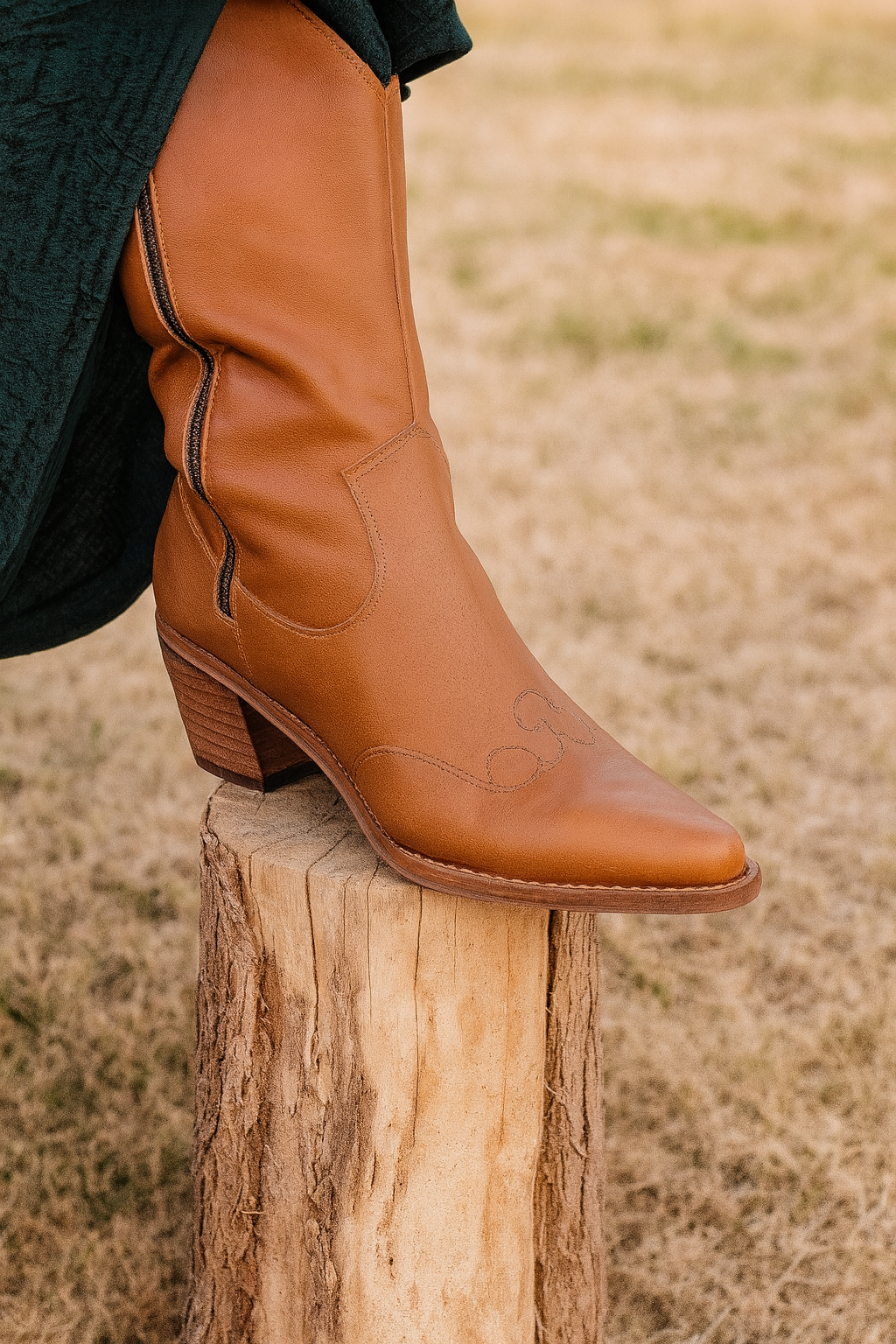 Bota VAQUERA Cuero OESTE