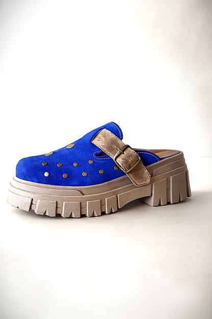 Zueco de Cuero Marina