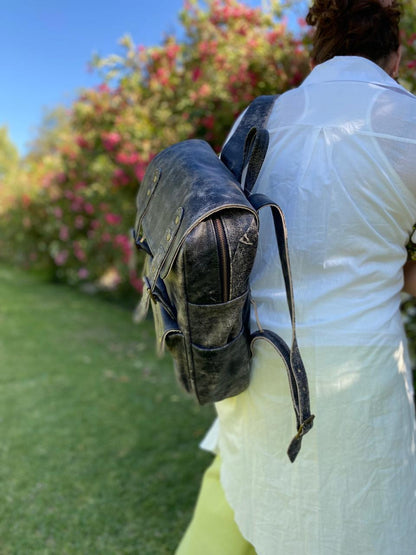 Mochila cuero Modelo_AGED