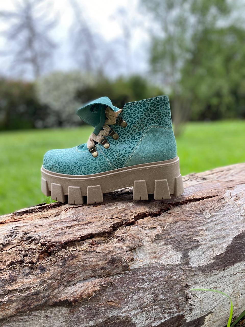 BOTIN CUERO MUJER modelo MINT COLOR
