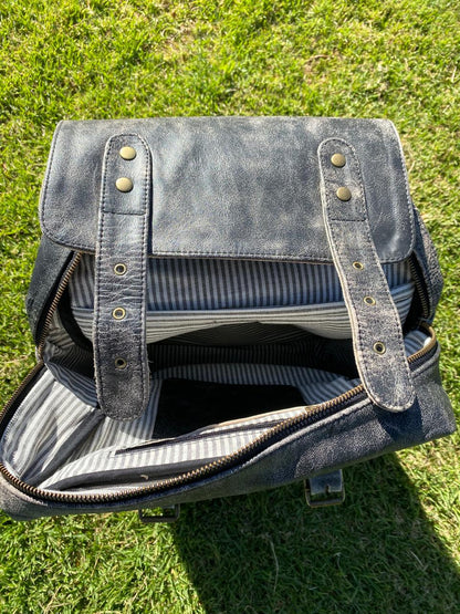 Mochila cuero Modelo_AGED